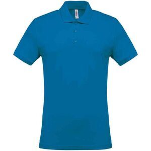 Kariban Mens Pique Polo Shirt / Tropical Blue
